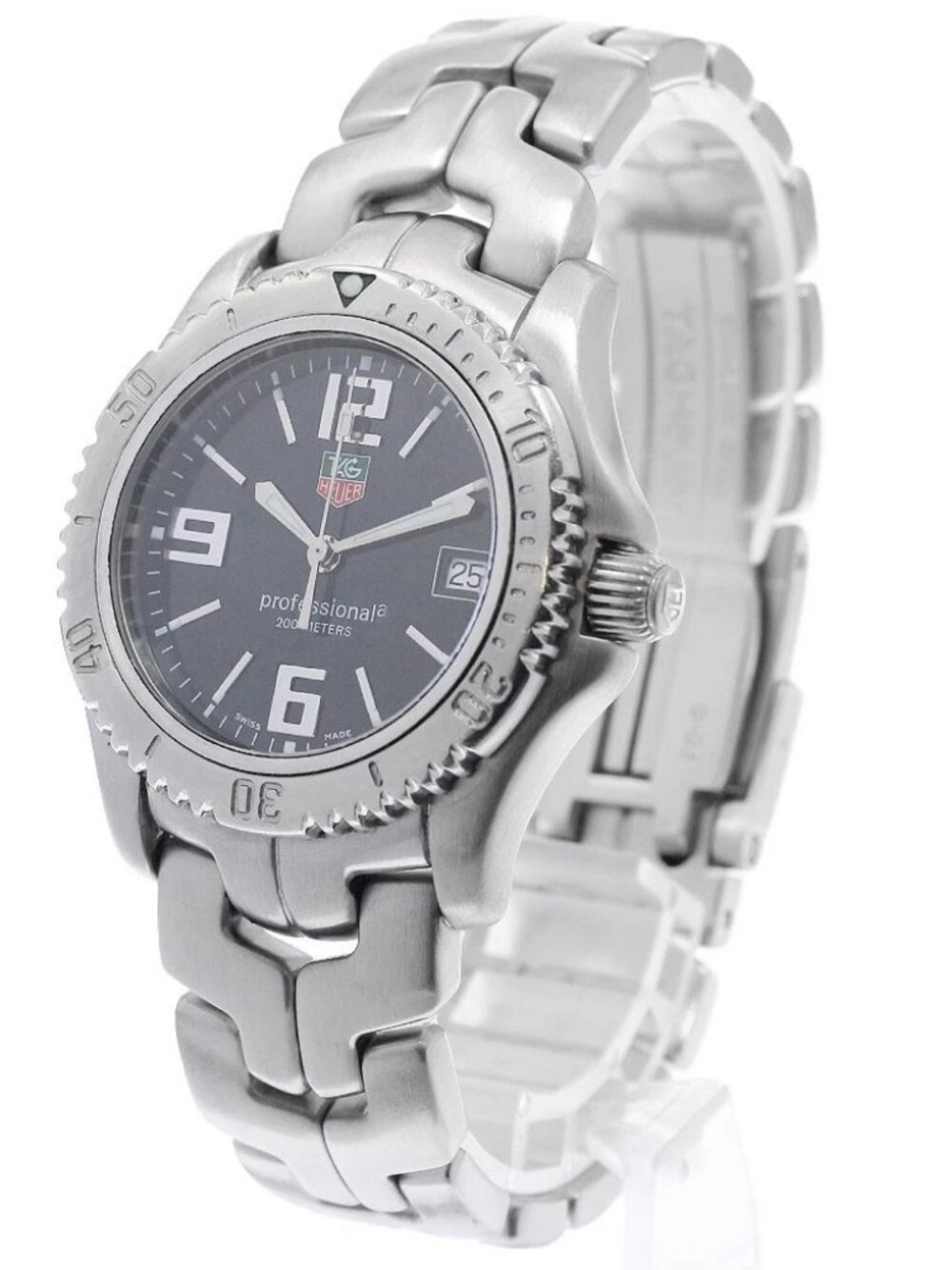 TAG HEUER Link WT1210 Date black Dial Quartz Men's Watch_961818